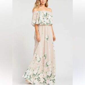 NWT Show Me Your Mumu Convertible Off Shoulder Dress